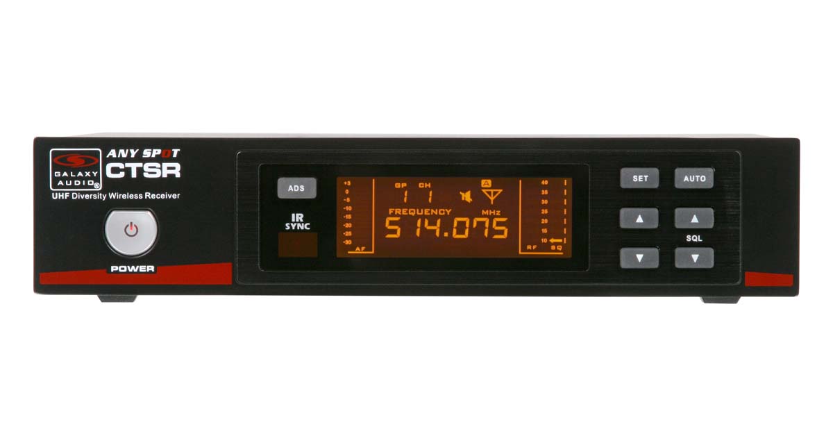 CTS Wireless Microphone Receiver