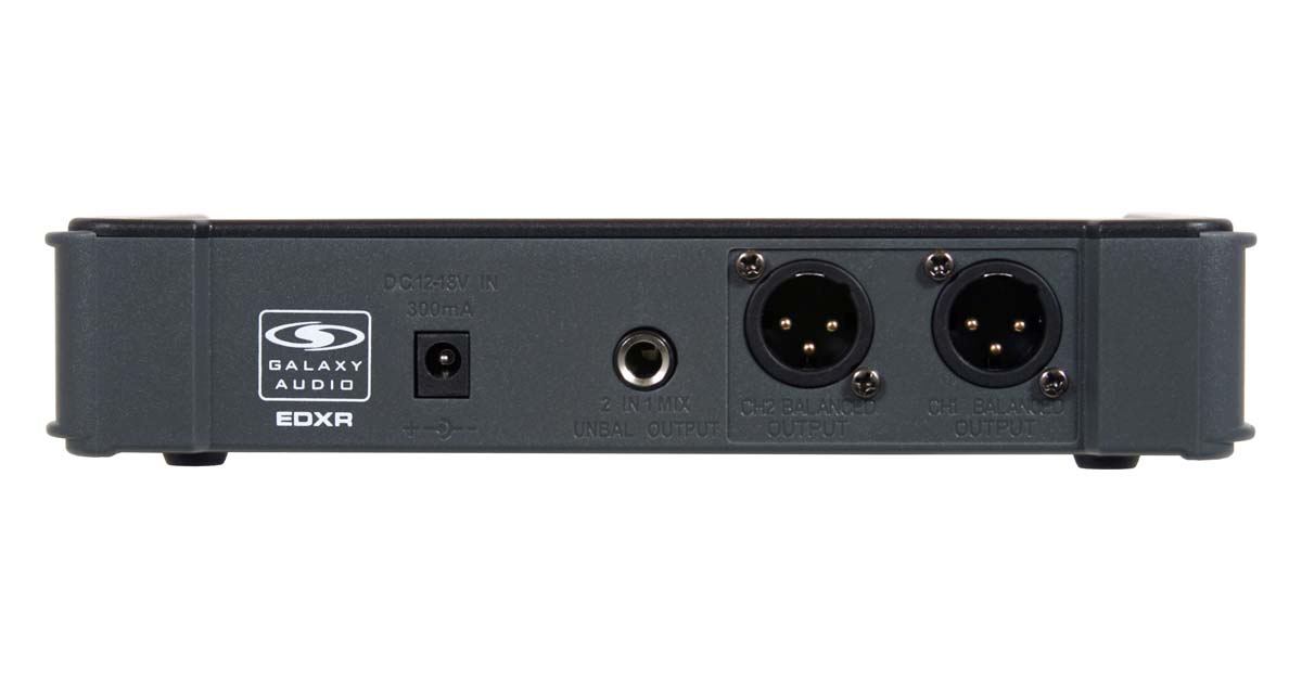 Galaxy Audio EDX Wireless Mic Reciever