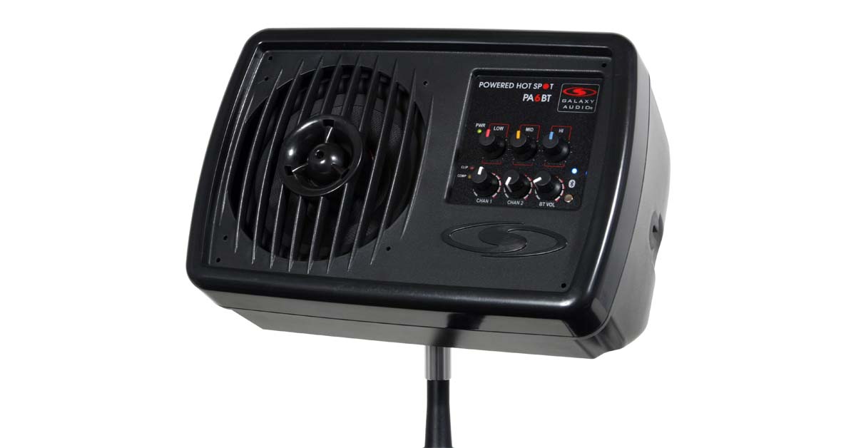 PA6BT Active Full Range Compact Personal Stage Monitor