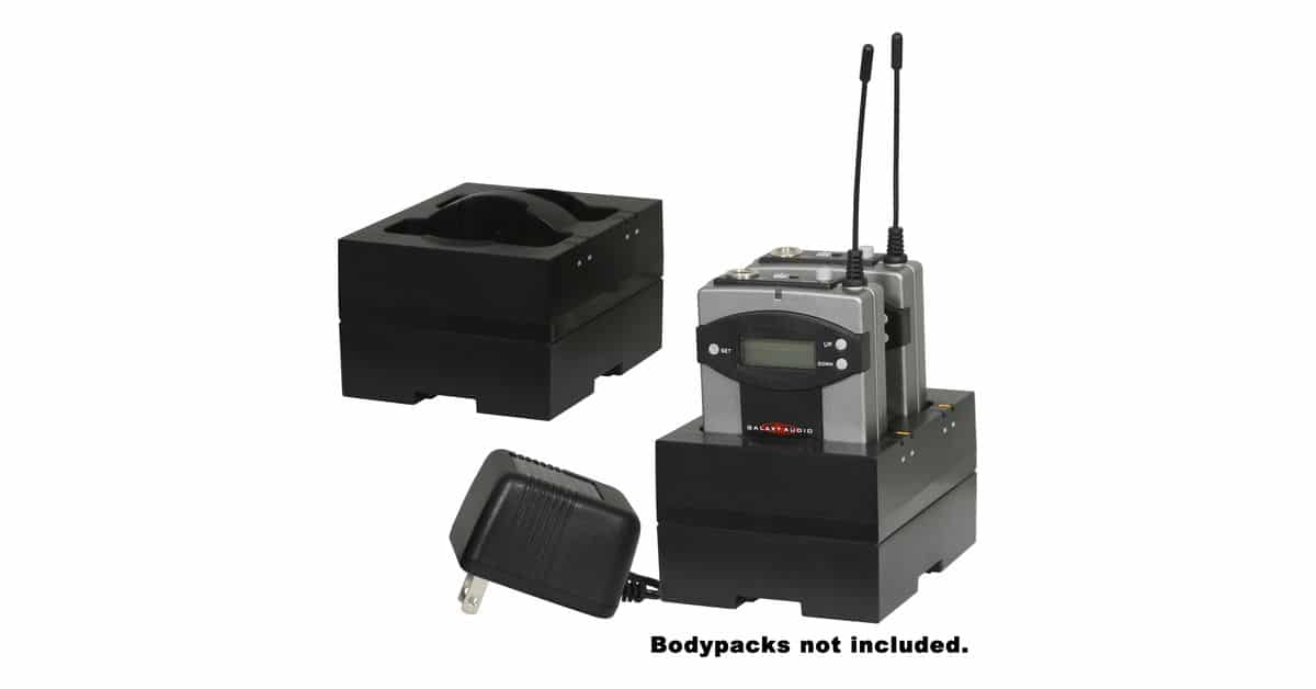 AS-DCTVMBP Body Pack Charger for Traveler TVMBP TV8 & TV10