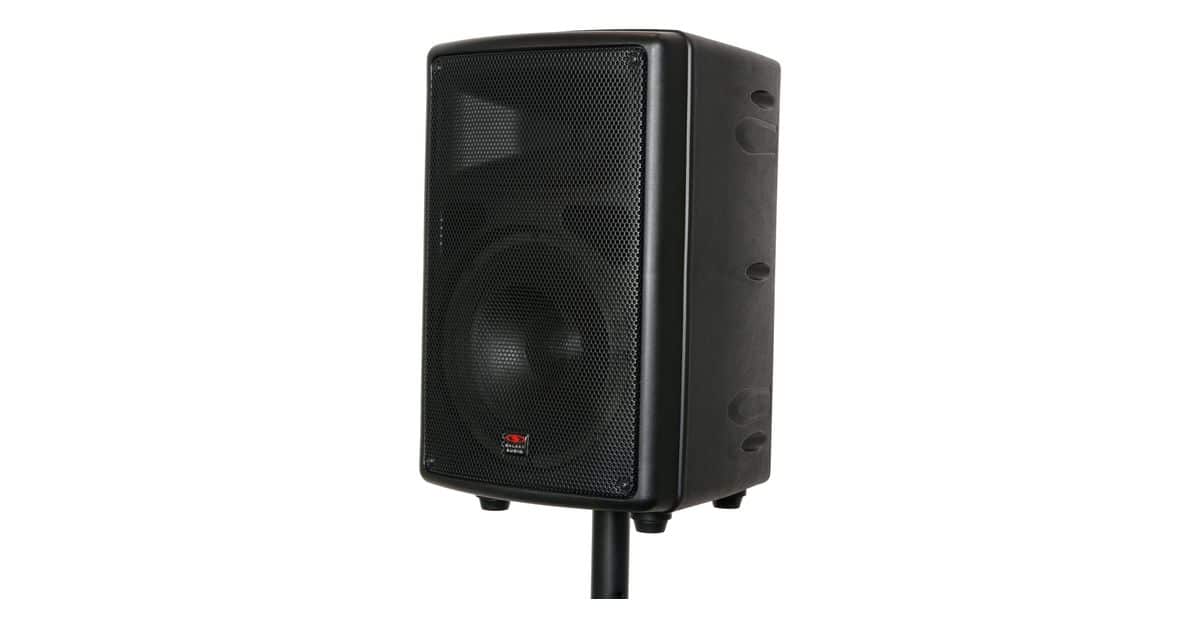 mounted TQ8 PA system