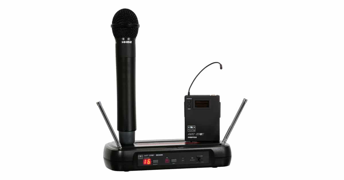 ECM Wireless Microphone System
