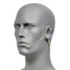 ESM8-OBG headset mic Omni Directional - Beige color on Mannequin Head