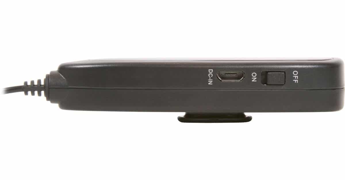 GT-TV Transmitter Mic Power Side