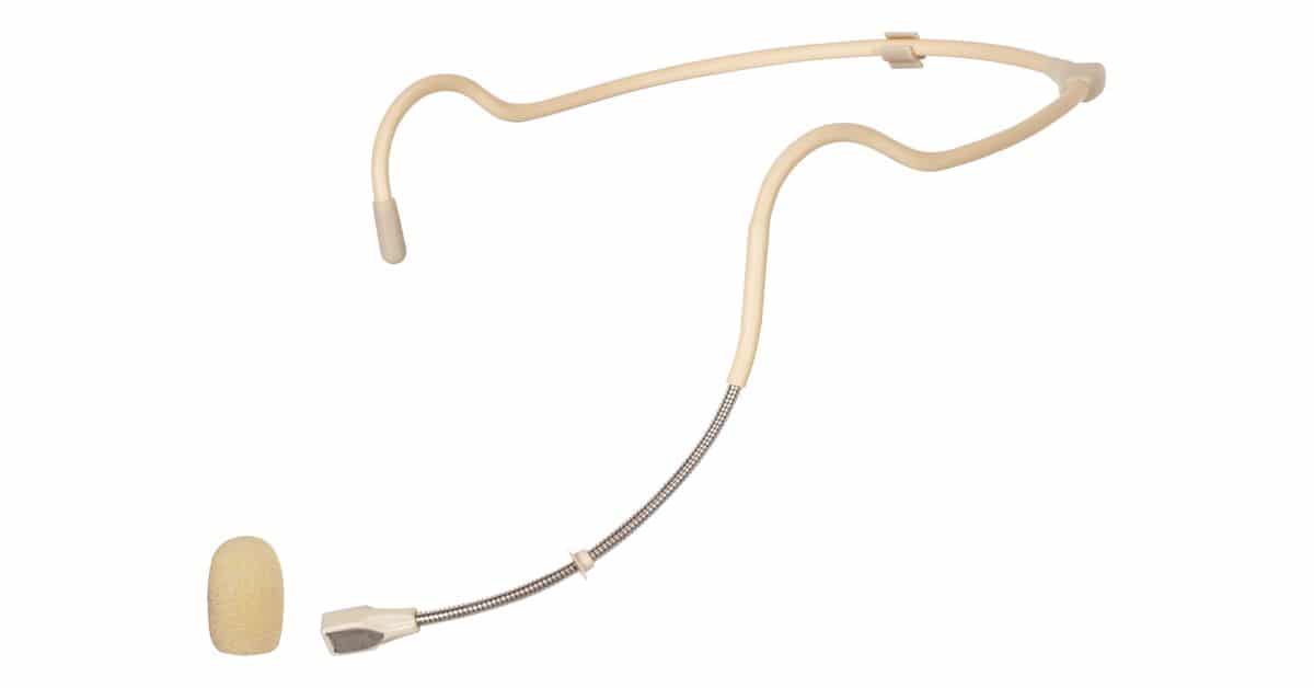 HSM24 Waterproof Dual Ear Headset Mic