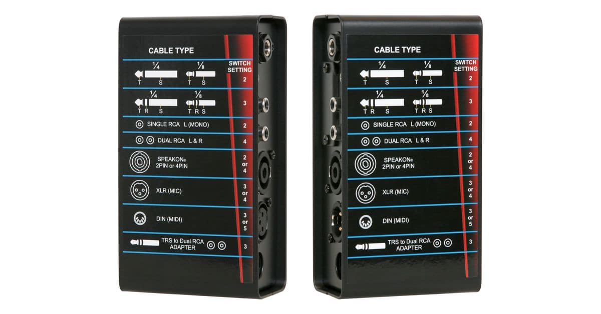 JIB/CT cable tester back