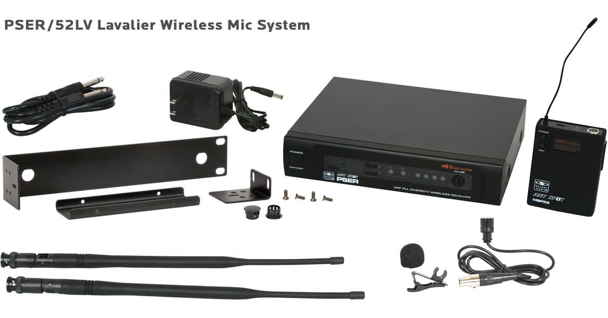 PSE Lavalier Wireless Mic System