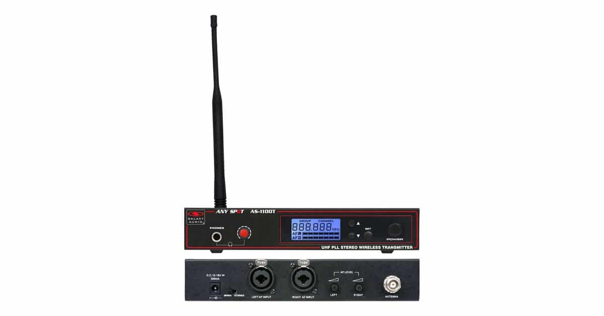 AS-1100 Wireless Personal Monitor Transmitter
