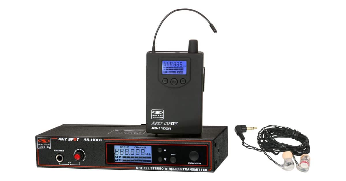 AS-1106 with EB6 Wireless In-Ear System