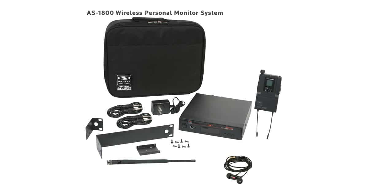 AS-1800 EB4 In-Ear System
