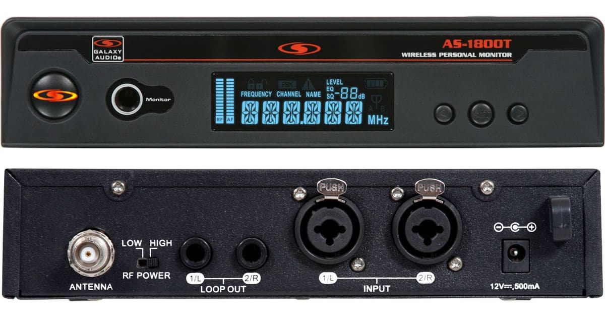 AS-1800 In-Ear Transmitter