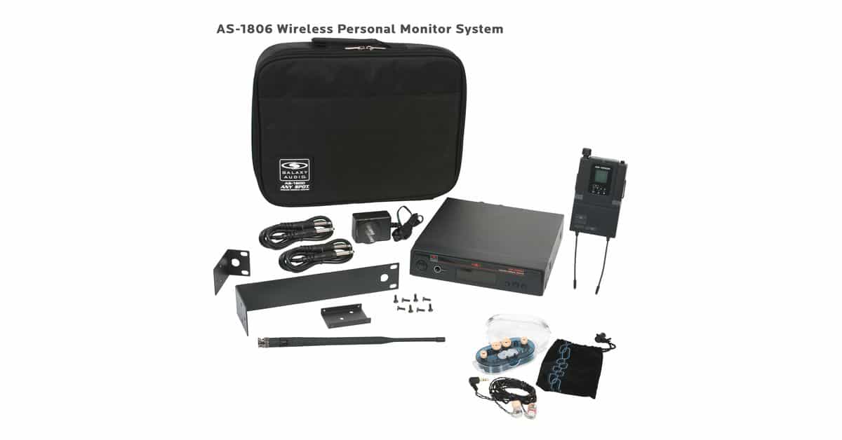 AS-1806 with EB6 In-Ear System