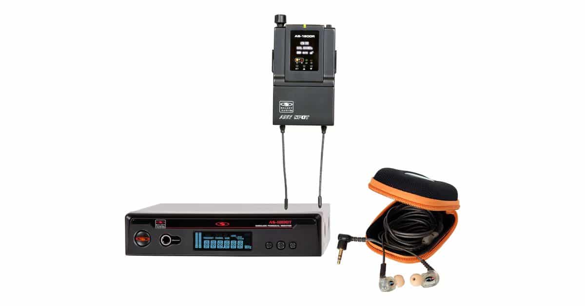AS-1810 with EB10 Wireless Personal Monitor System