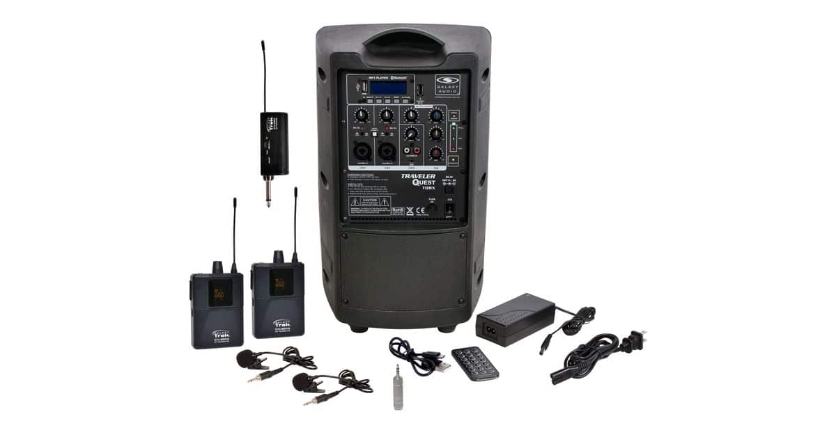 TQ8X-GTU-VV two lavalier mics