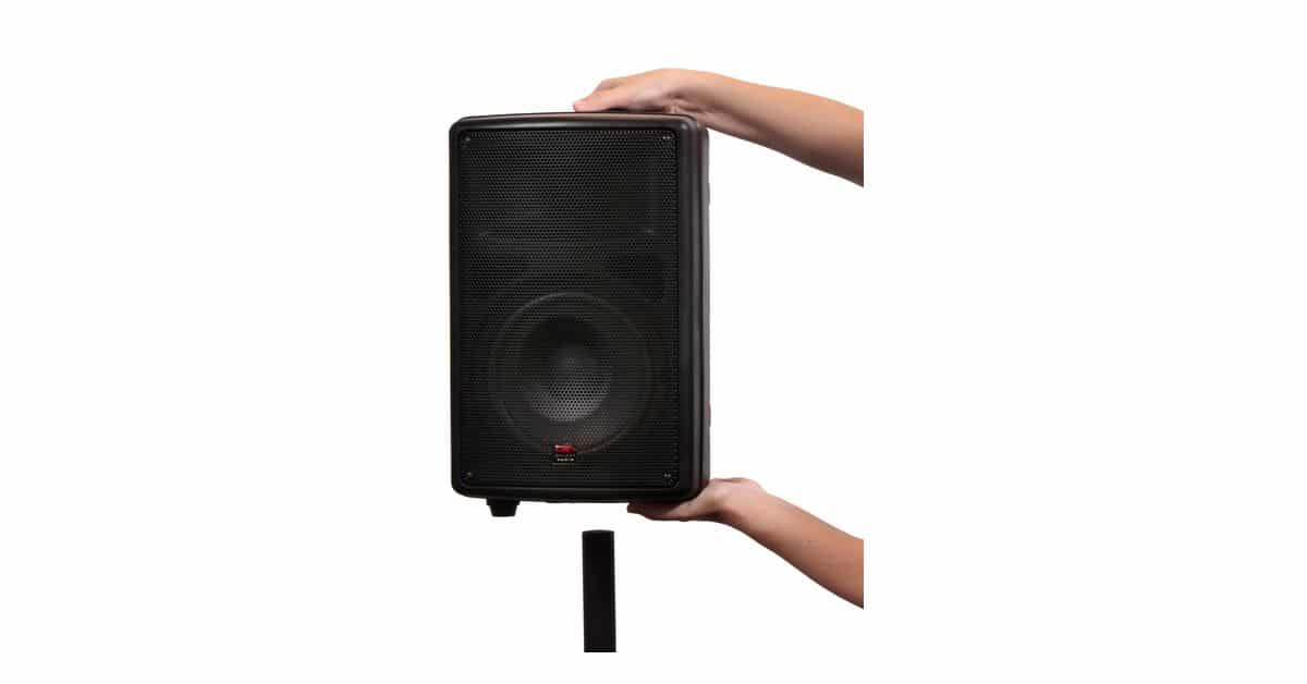 TQ8X portable and transportable Powered PA System