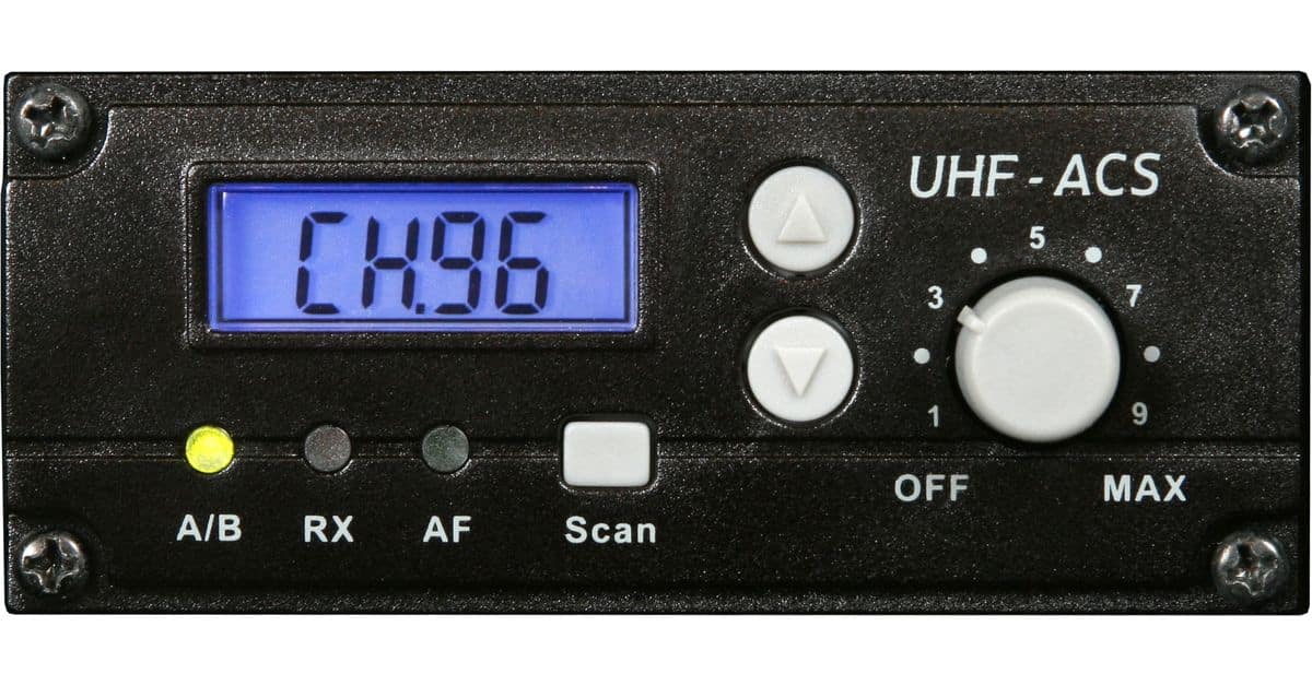 TV-REC Single Wireless Receiver for Traveler TV10 Portable PA Systems