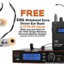 It’s Back! Galaxy Audio’s FREE Premium Ear Bud (EB6) End User Rebate