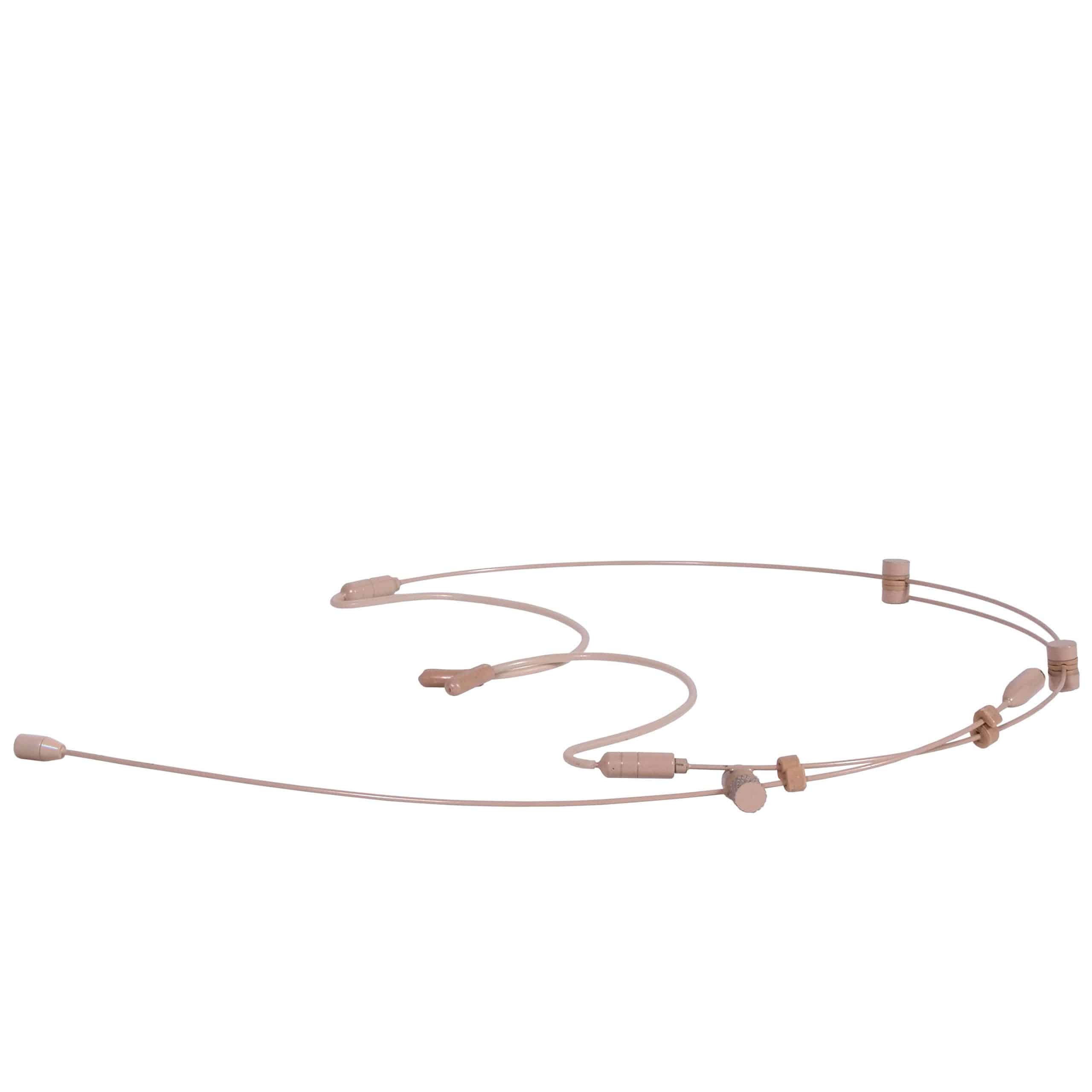 Fully collapsed HSM8F Dual Ear headset microphone