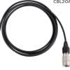 Replacement cable for H2O7 Wireless Headset Mic. The cable is wired to work with Audio-Technica® systems.