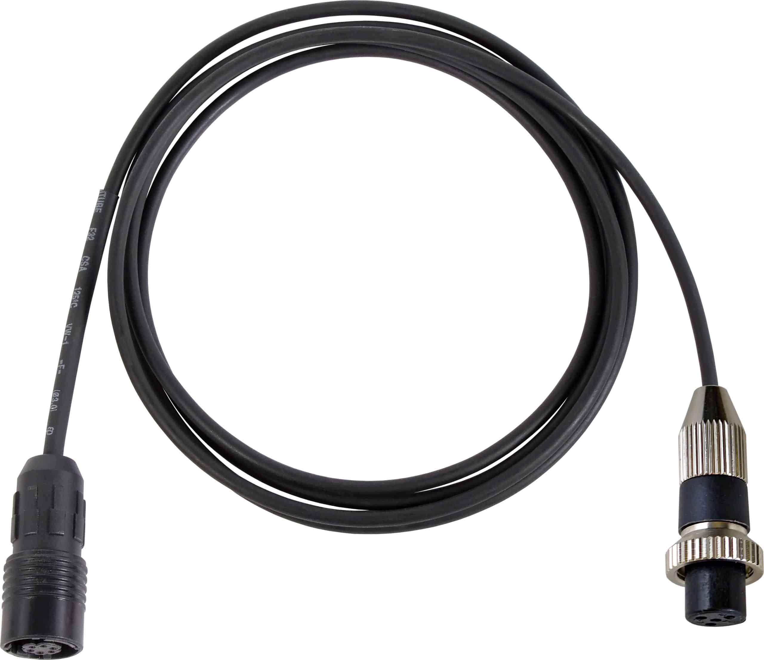 CBL2OMIPBK Cable – For H2O7 Wireless Headset Mic Cable for Mipro® systems