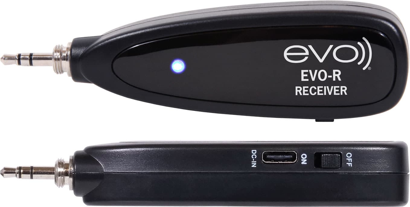 EVO-R Plug & Play Wireless Receiver for EVO-GTS Cableless Headset Microphone