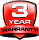 Three Year Warranty logo